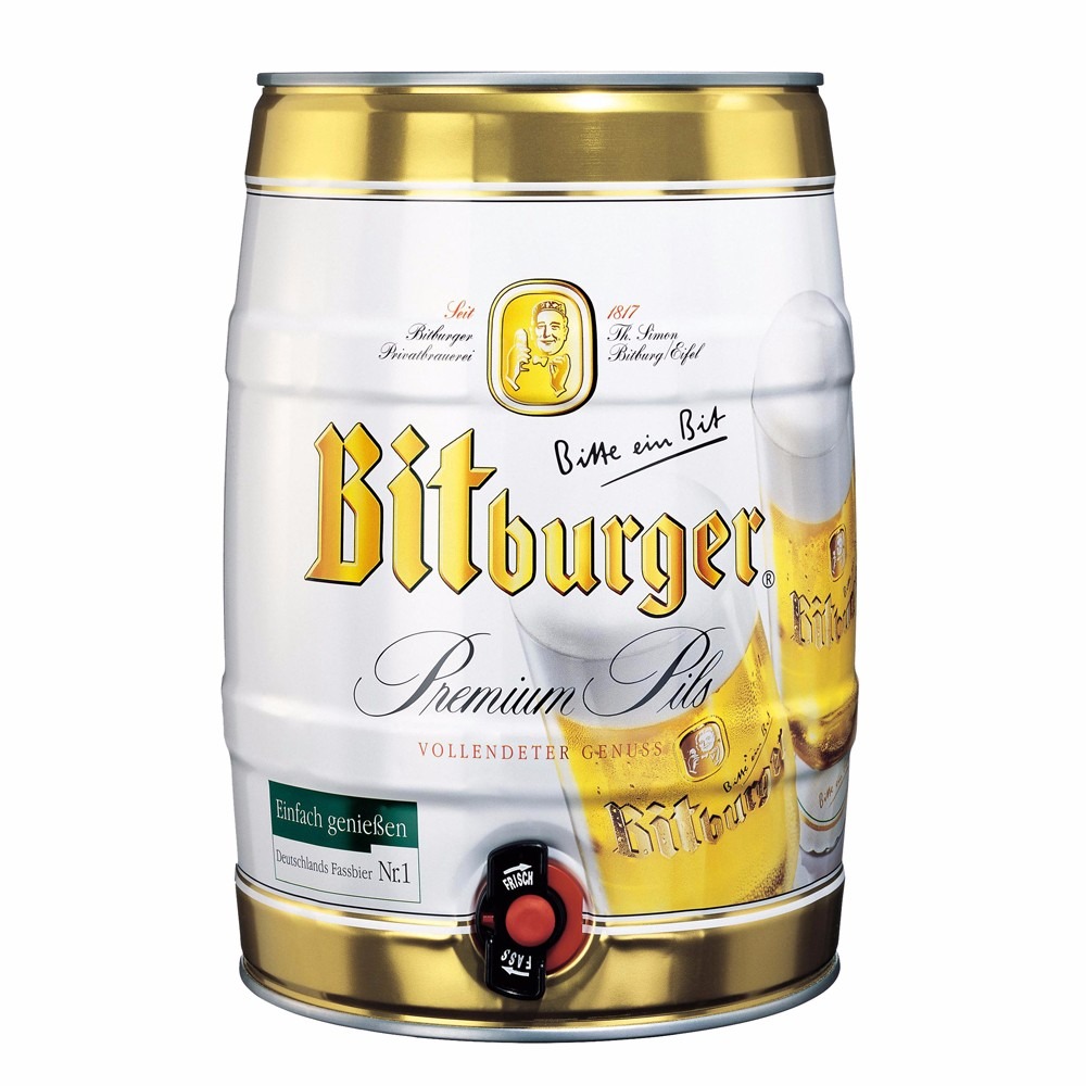 Пиво 5 литров купить спб. Bitburger Premium pils. Сумка Bitburger. Битбургер рюкзак.